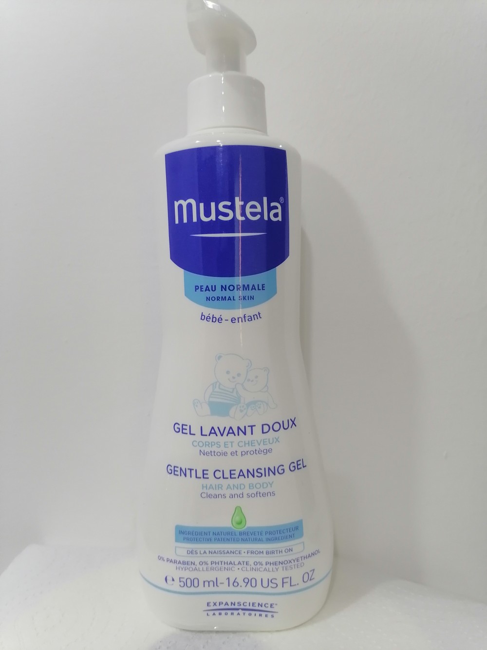 MUSTELA GEL LAVANT DOUX 500ml